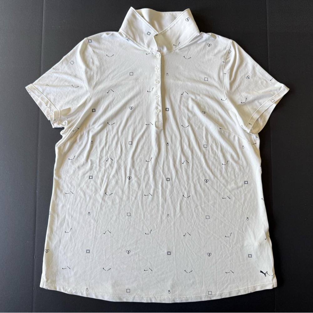 Puma W Cloudspun H8 Golf Polo – Size XL